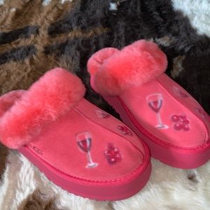 Platform UGG slippers